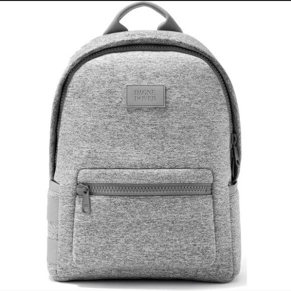 Dagne Dover Handbags - Like New Dagne Dover Dakota Medium Backpack, Heather Grey